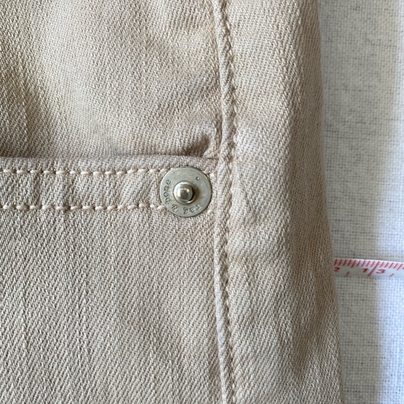 rag & bone Women's  Elephant Bell Tan Flare Jean. 25x30" Size 25 - Picture 10 of 16